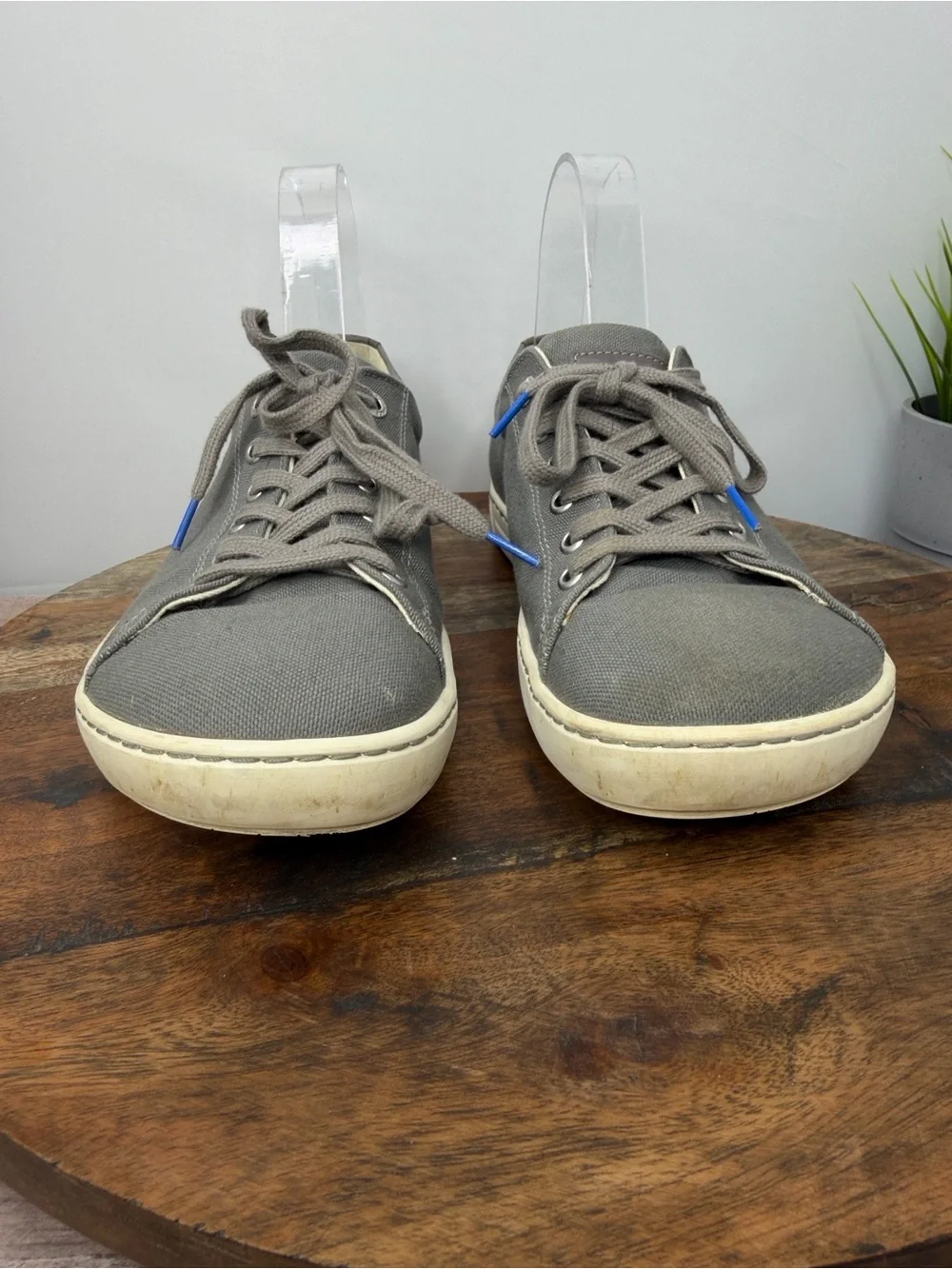 Birkenstock “Arran” Grey Canvas Shoes - Size: 39
